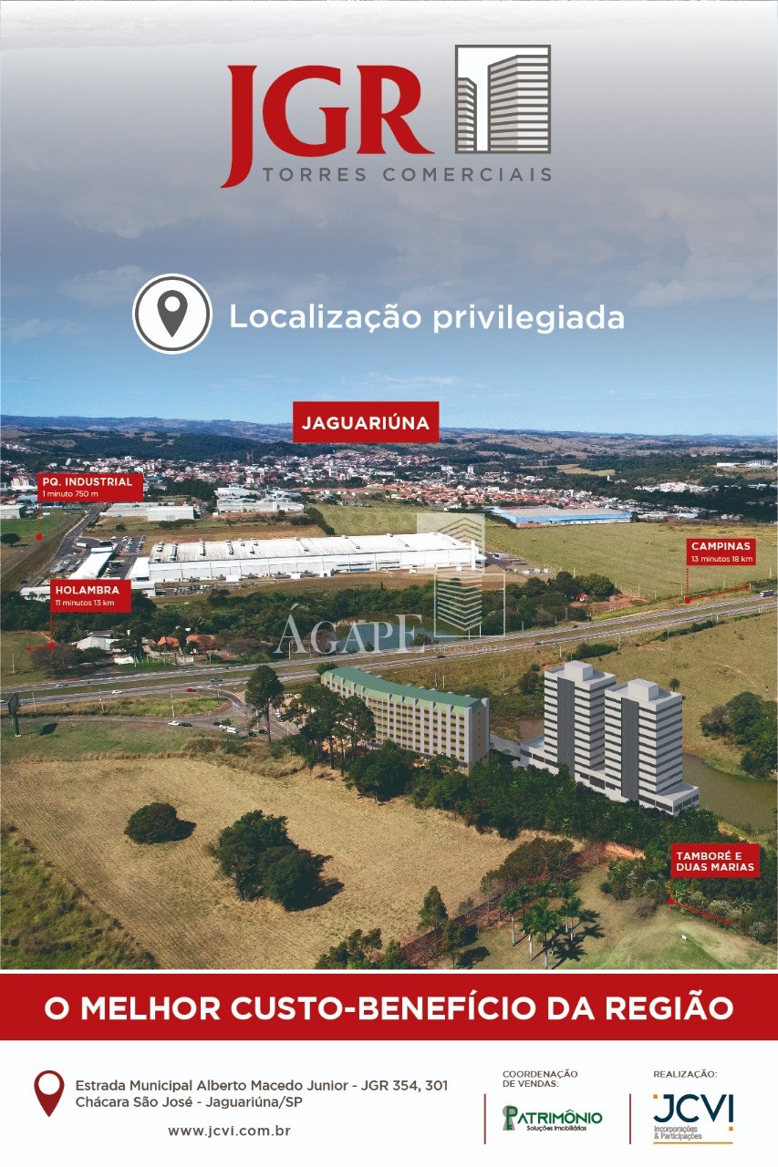 Salas comerciais na cidade de Jaguariúna